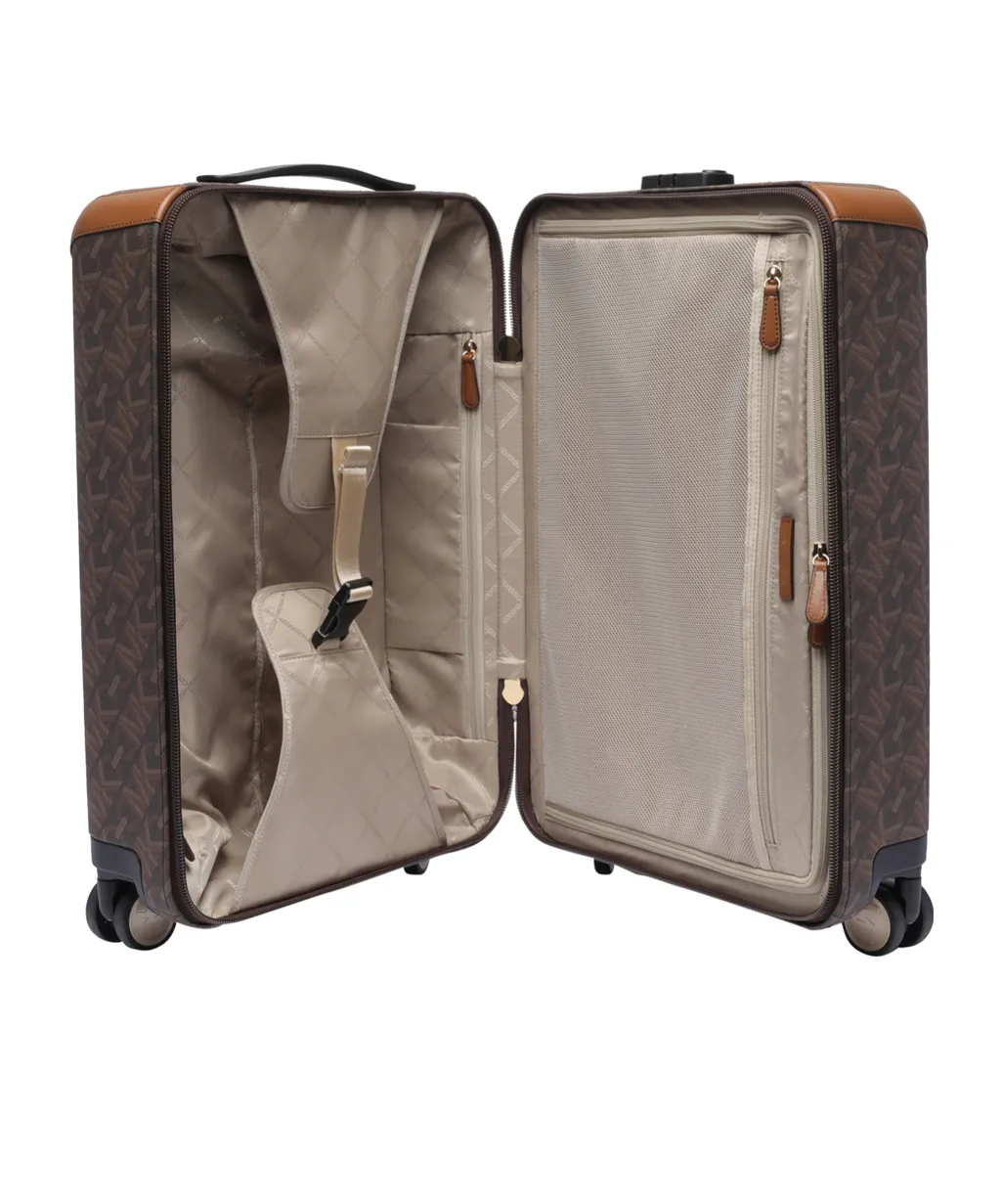 Monogram Print Suitcase