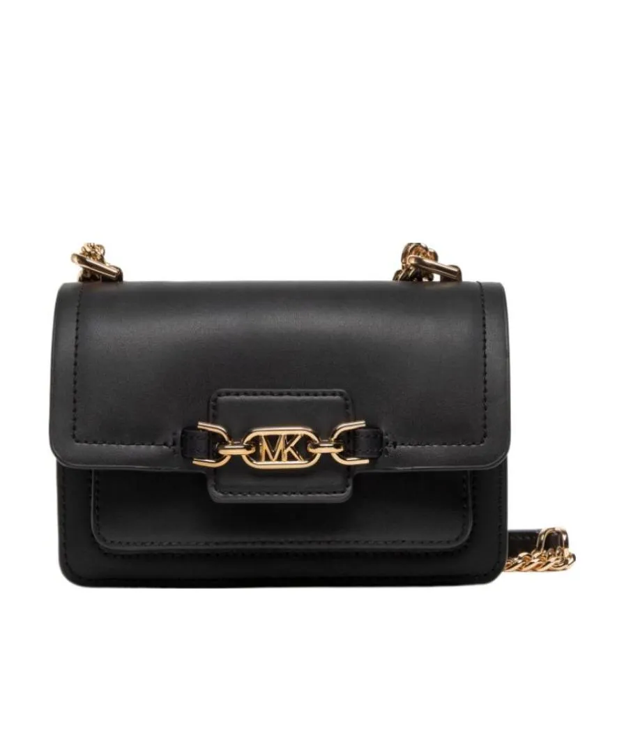 Heather Super-Small Leather Shoulder Bag