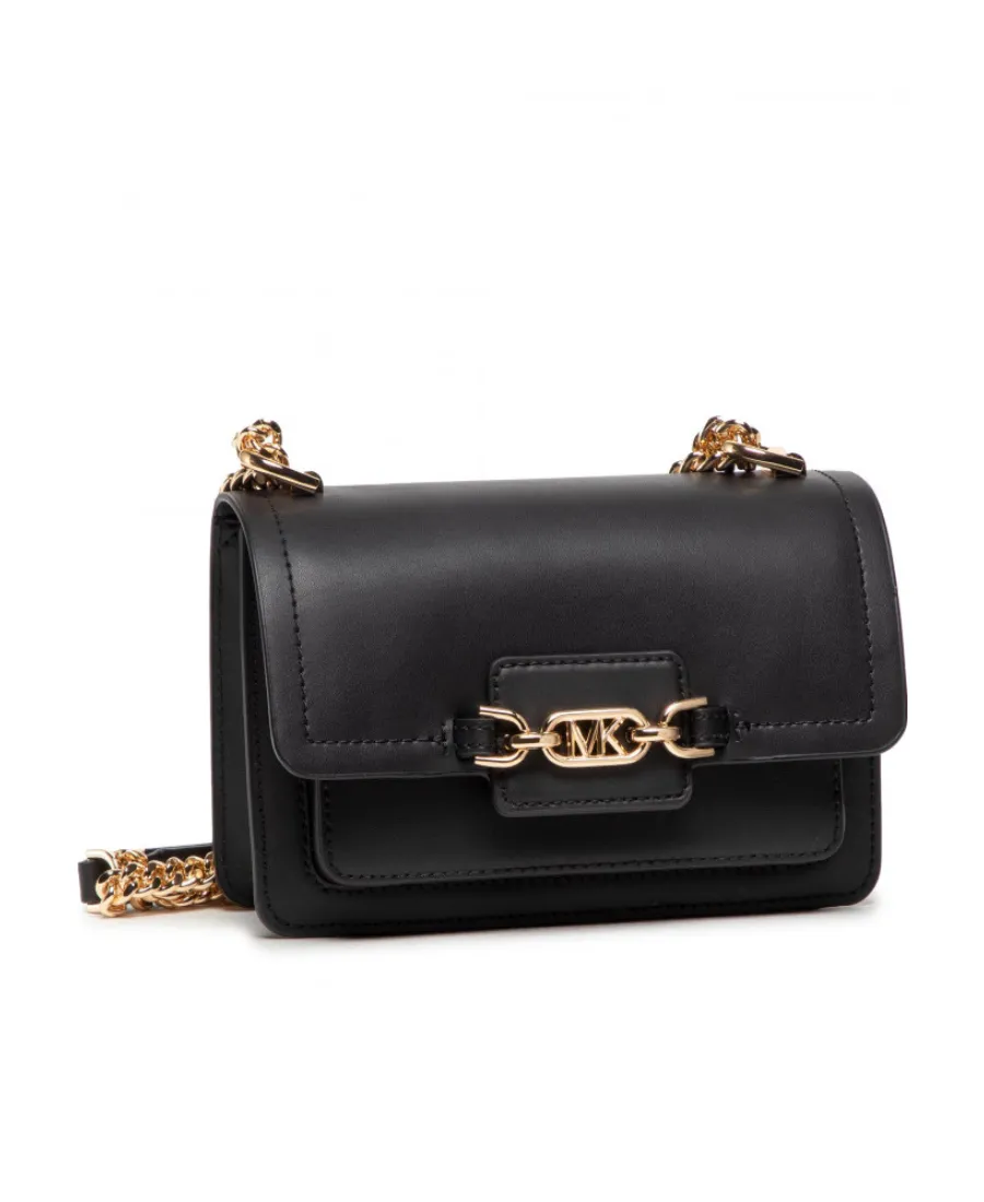 Heather Super-Small Leather Shoulder Bag
