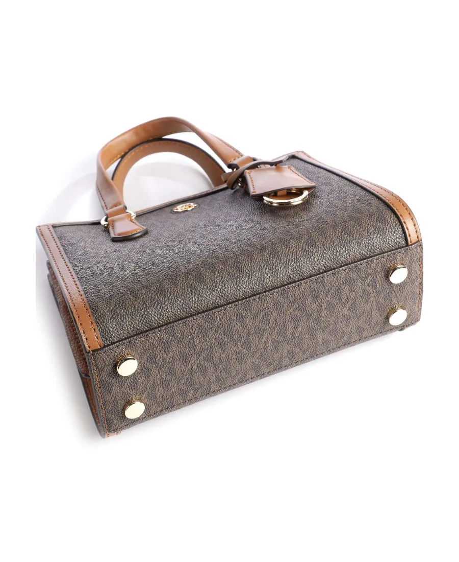 Logo Plaque Chain-Linked Tote Bag