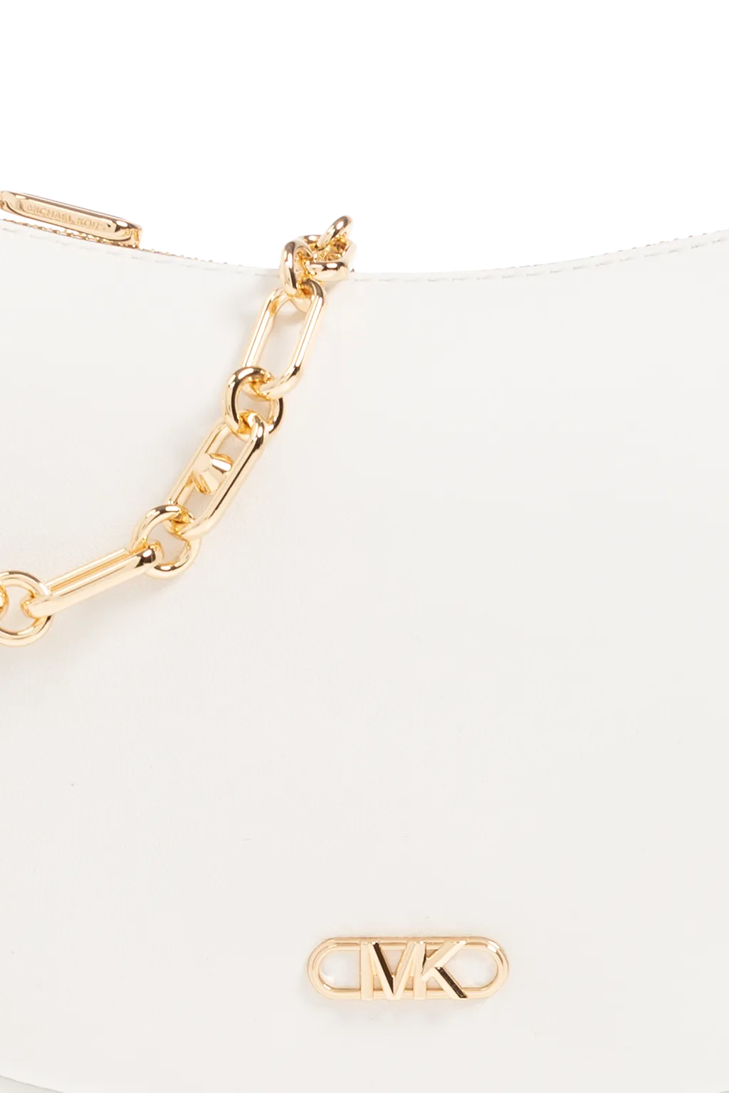 Logo-Plaque Leather Tote Bag