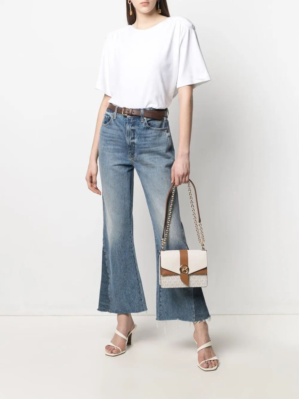 Greenwich Logo Plaque Shoulder Bag