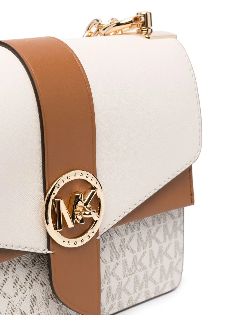 Greenwich Logo Plaque Shoulder Bag
