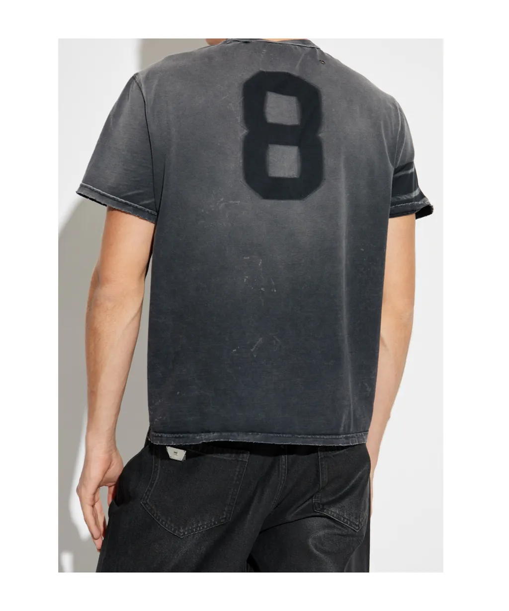 Distressed-Finish T-Shirt