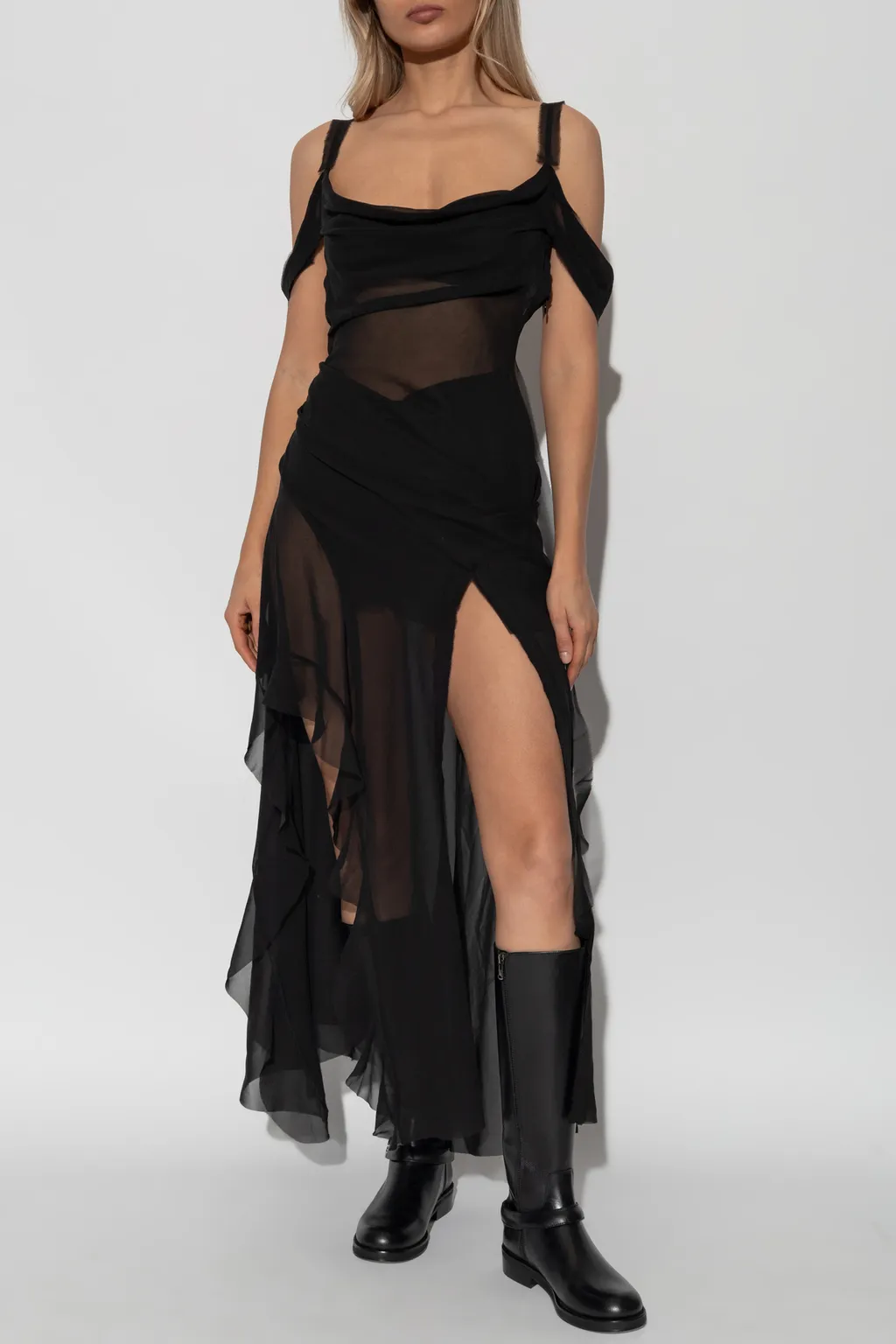 Gabrielle Ruffled Maxi Dress
