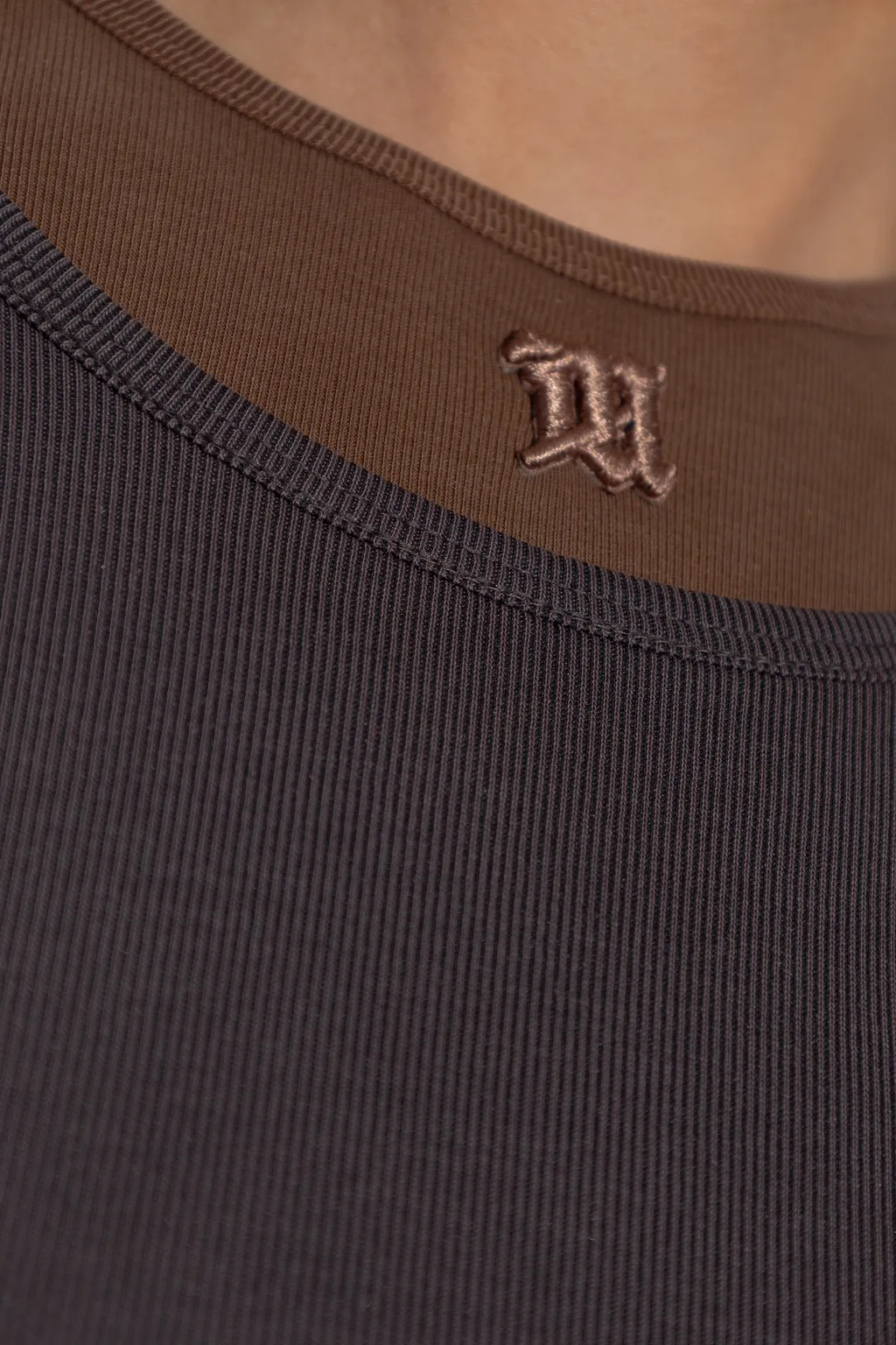 Double-Layer Color-Block T-Shirt