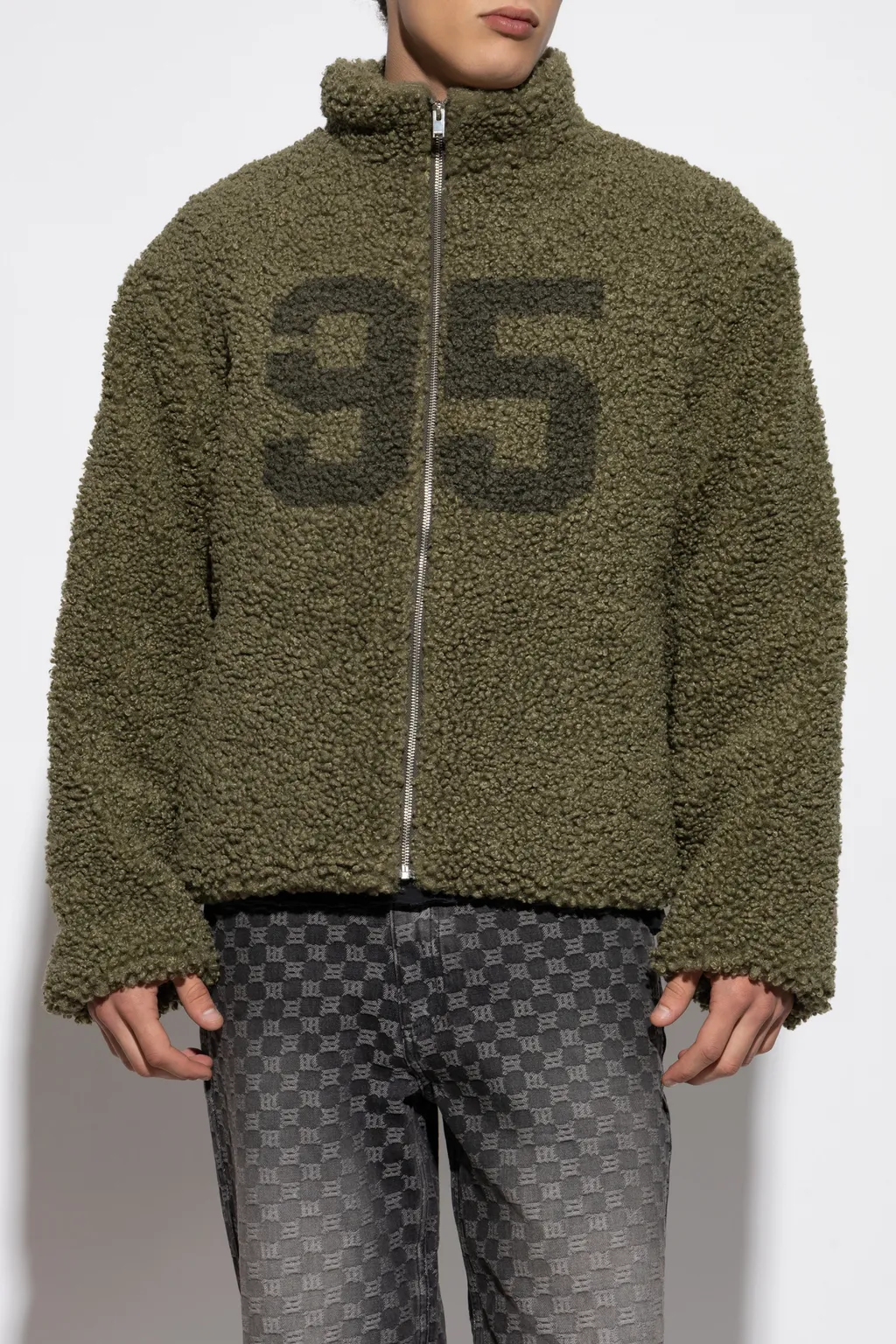 Stand Collar Zipper Casual Jacket