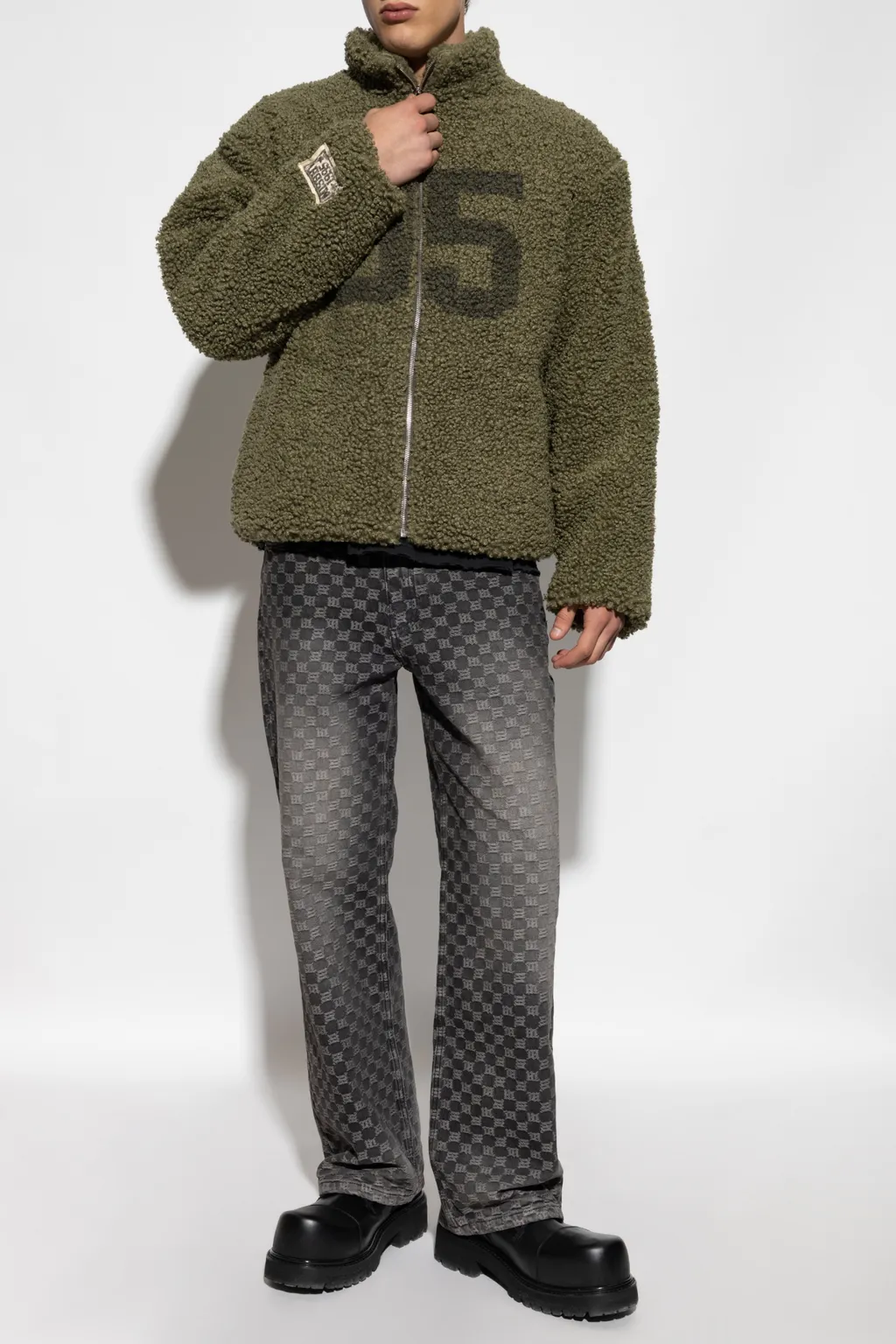 Stand Collar Zipper Casual Jacket