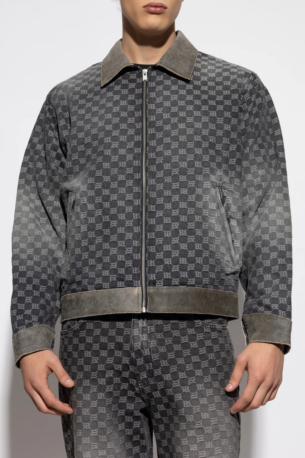 Letter Print Casual Jacket