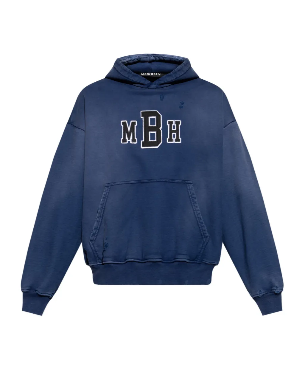 Logo-Embroidered Hoodie
