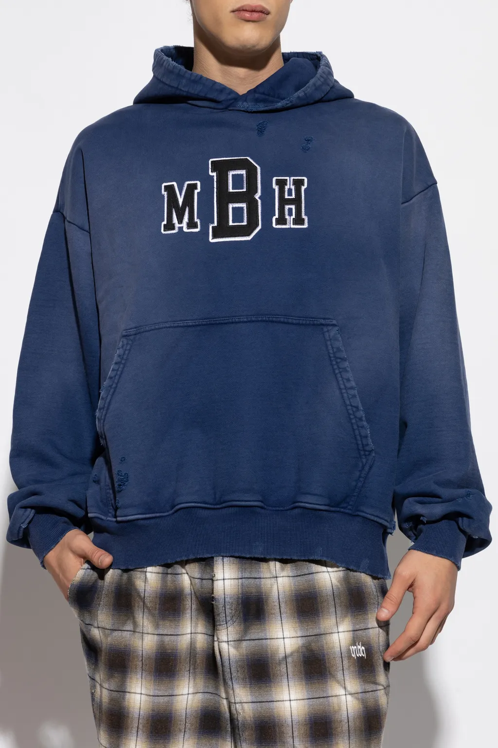 Logo-Embroidered Hoodie