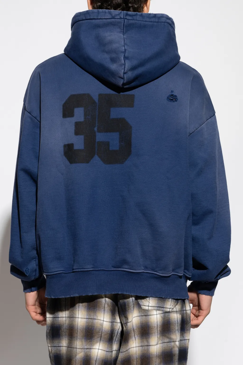 Logo-Embroidered Hoodie