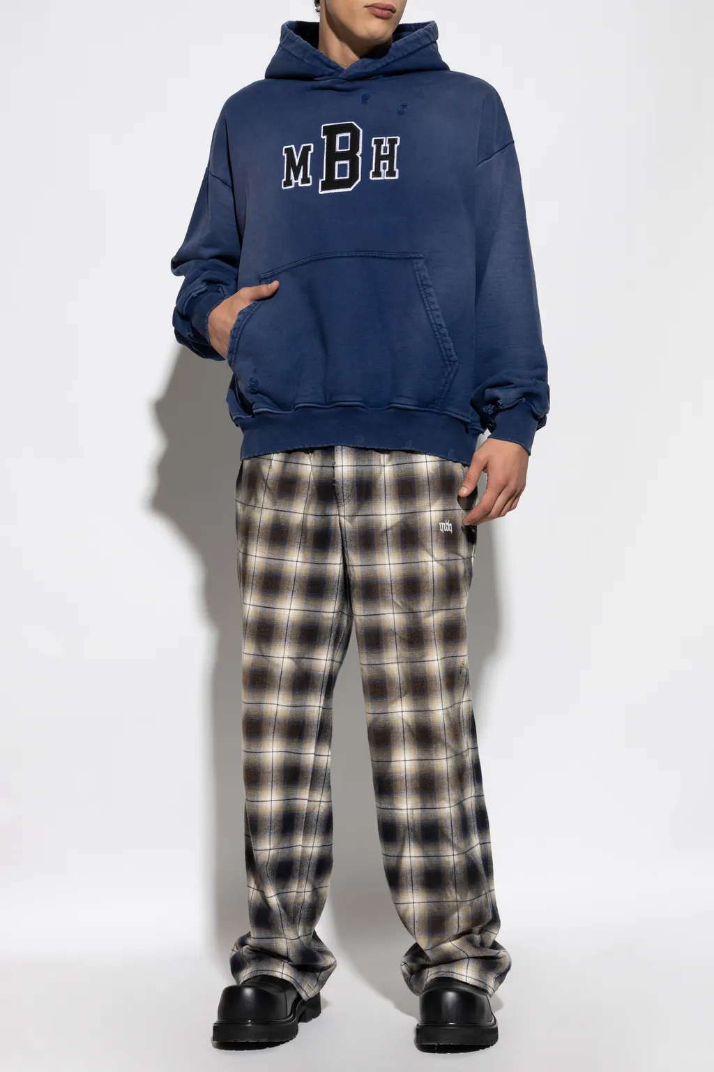 Logo-Embroidered Hoodie