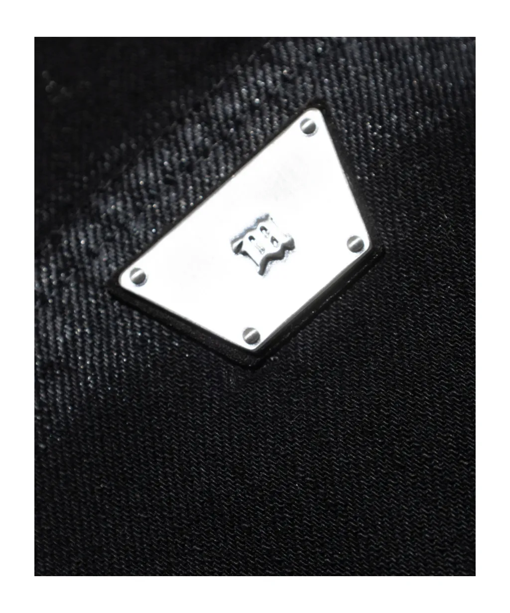 Embossed Patch Denim Jacket