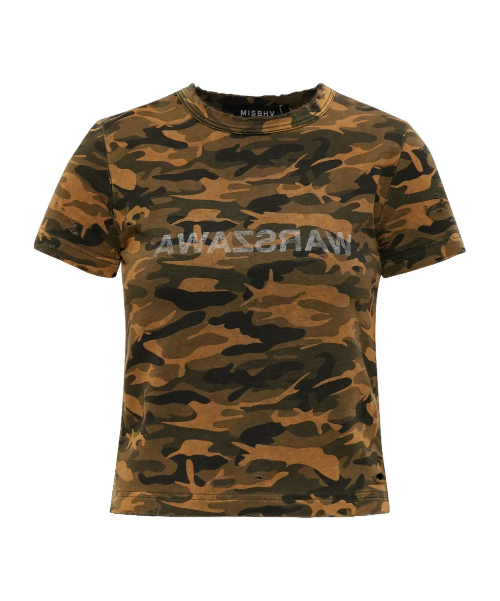 Camouflage Printed T-Shirt