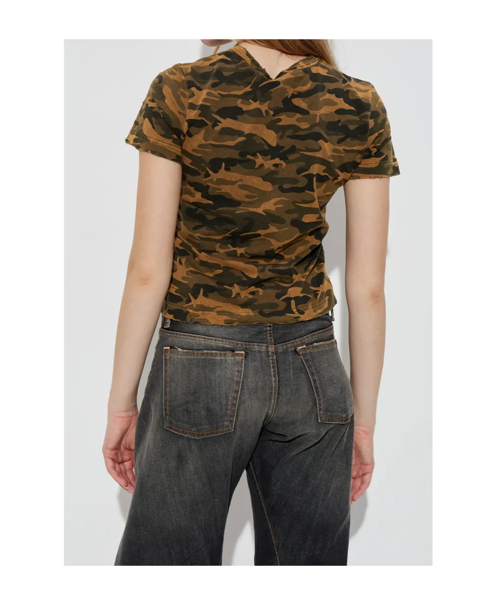 Camouflage Printed T-Shirt