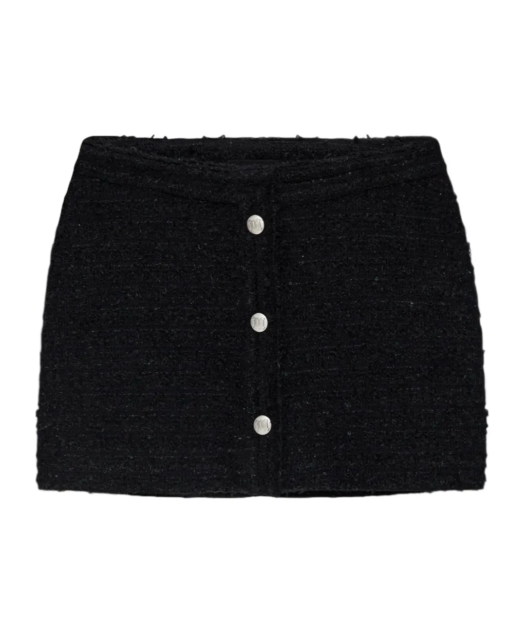 Bouclé Mini Skirt