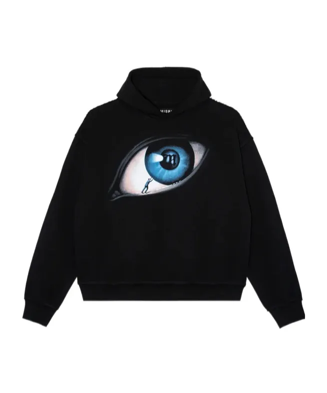 Hoodie With Printed Design