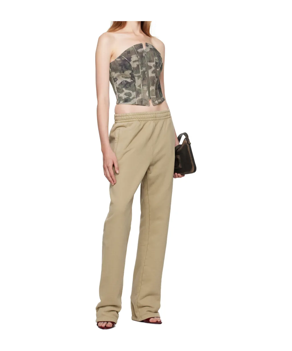 Camouflage Denim Bustier
