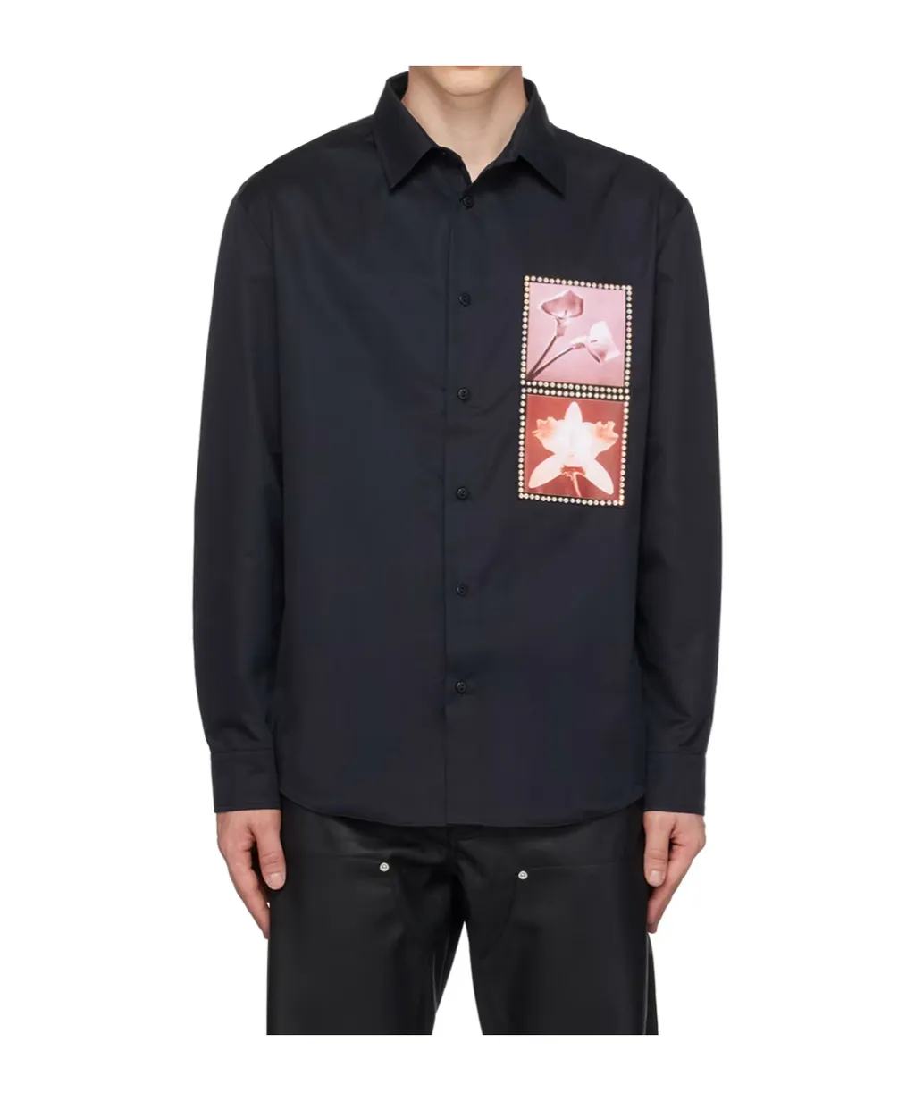Long Sleeve Printed Shirt