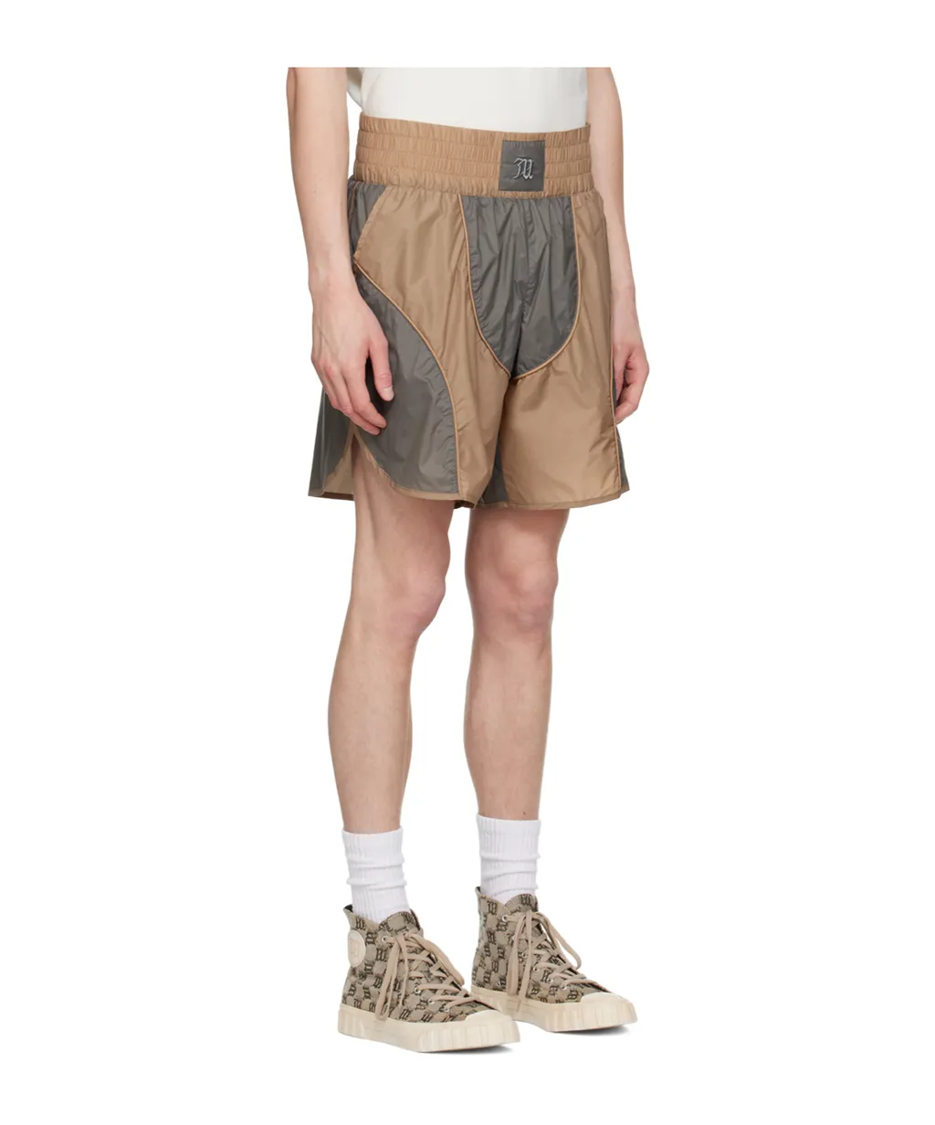 Logo Color-Block Joint Shorts