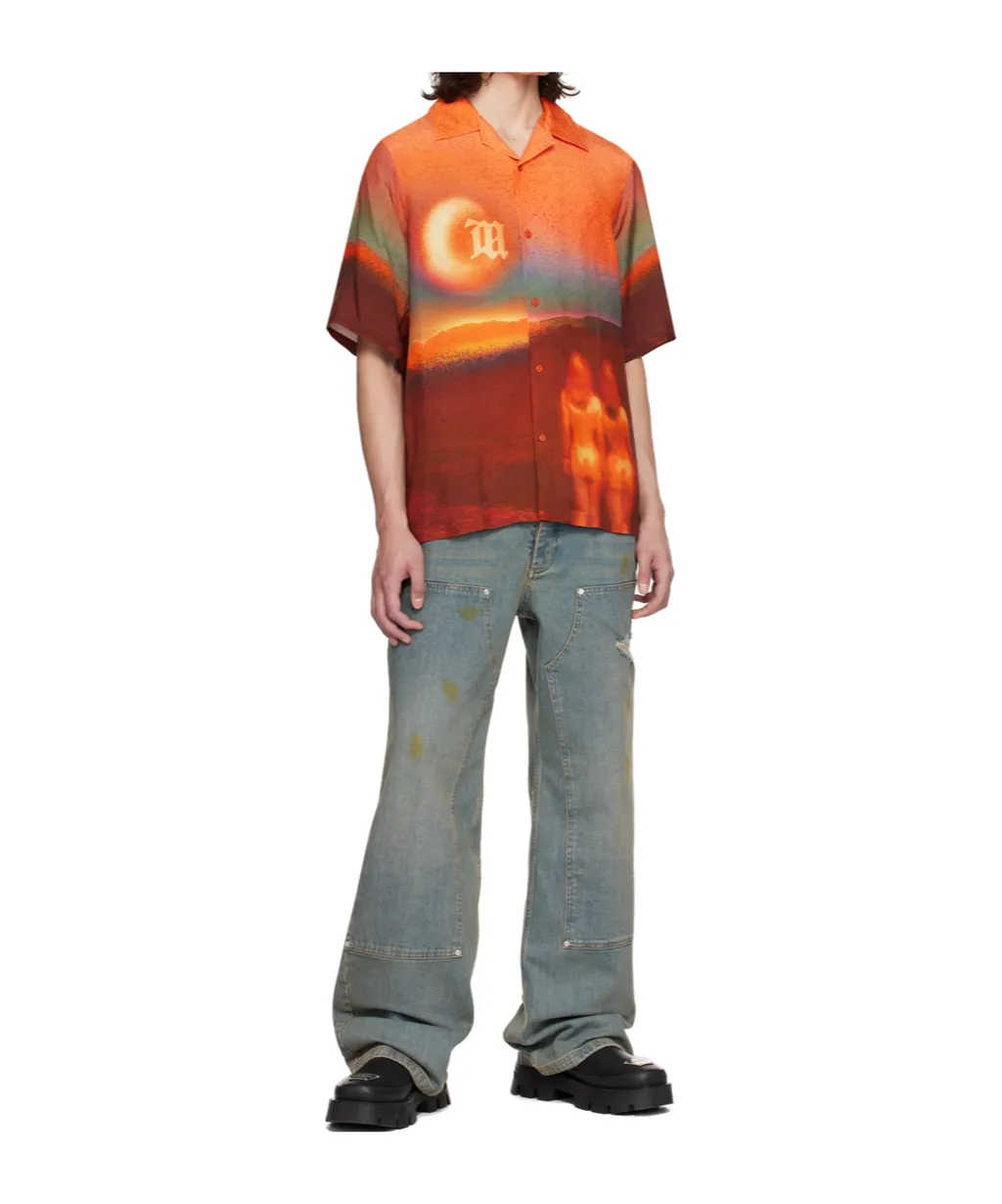 Printed Short-Sleeve Shirt