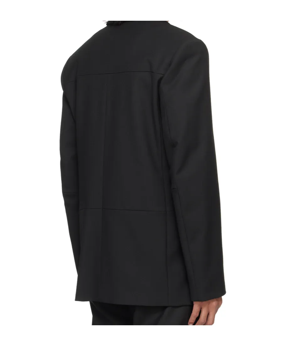 Long-Sleeved Suit Jacket
