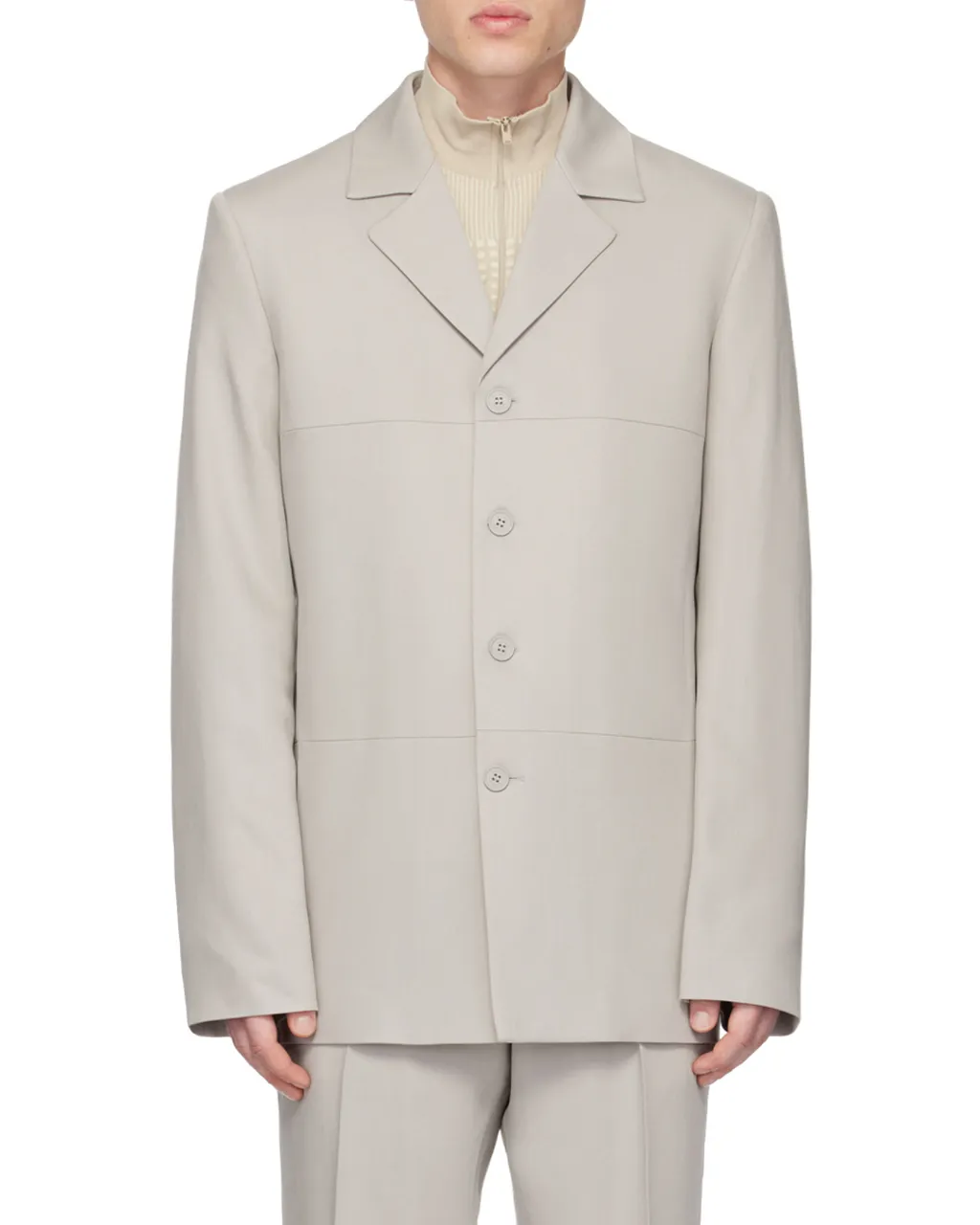 Twill Suit Coat