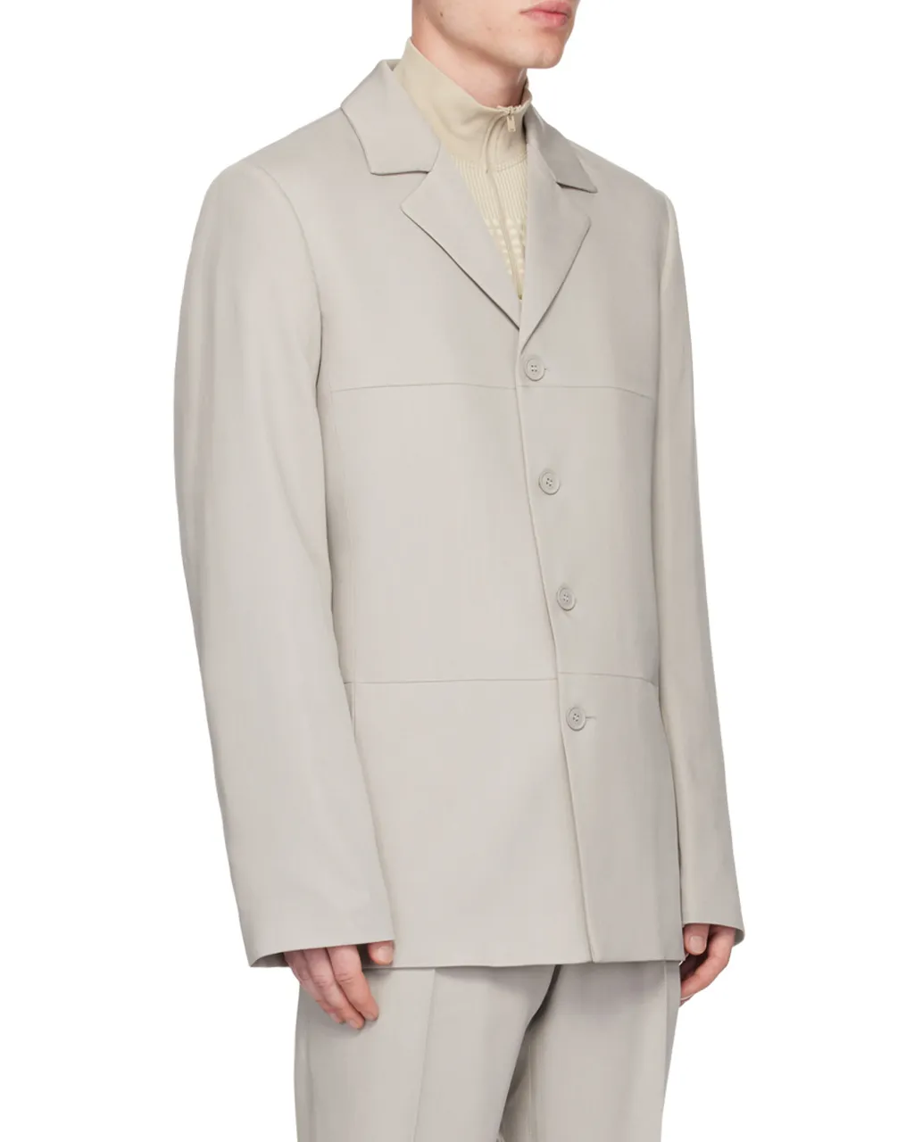 Twill Suit Coat