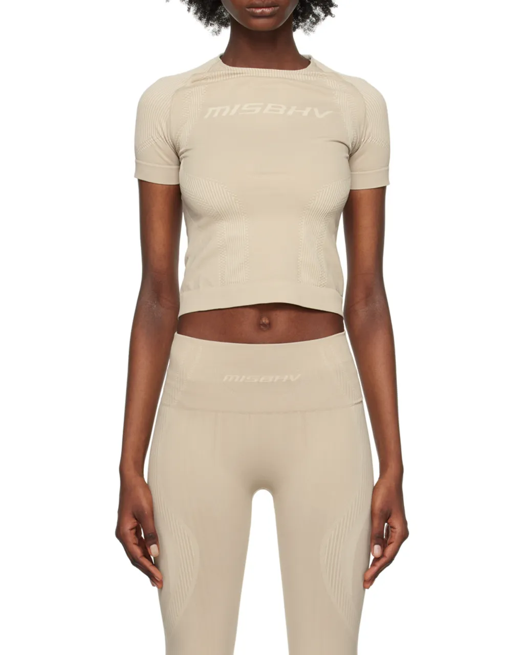Logo-Lettering Cropped Top