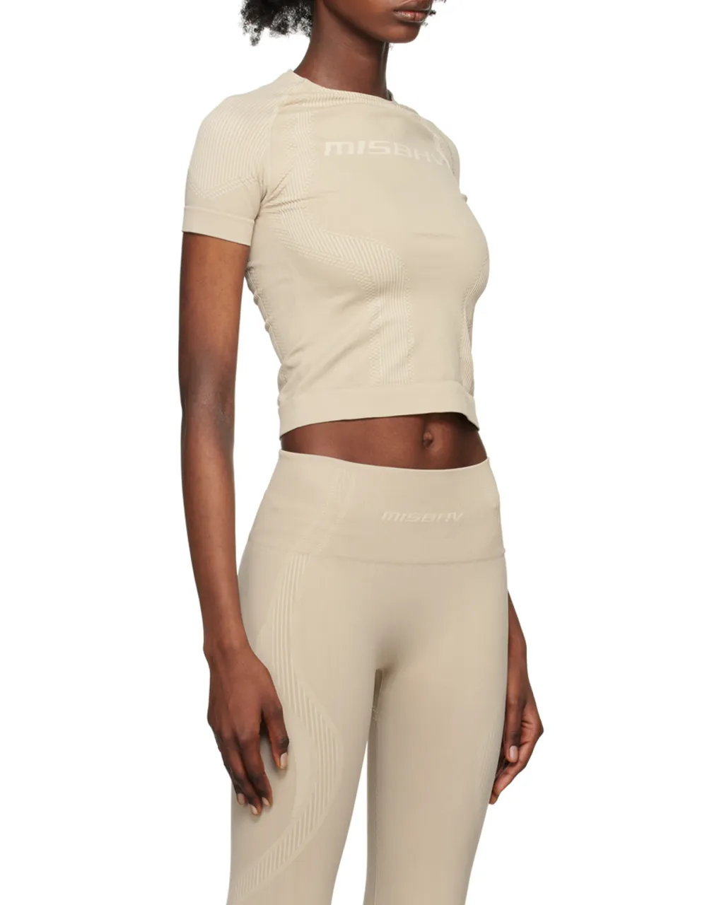 Logo-Lettering Cropped Top