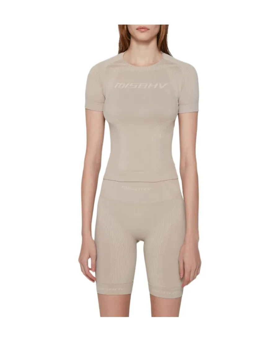 Logo-Lettering Cropped Top