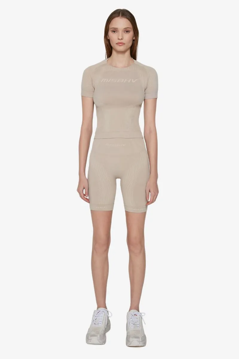 Logo-Lettering Cropped Top