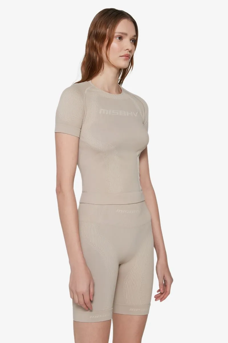 Logo-Lettering Cropped Top