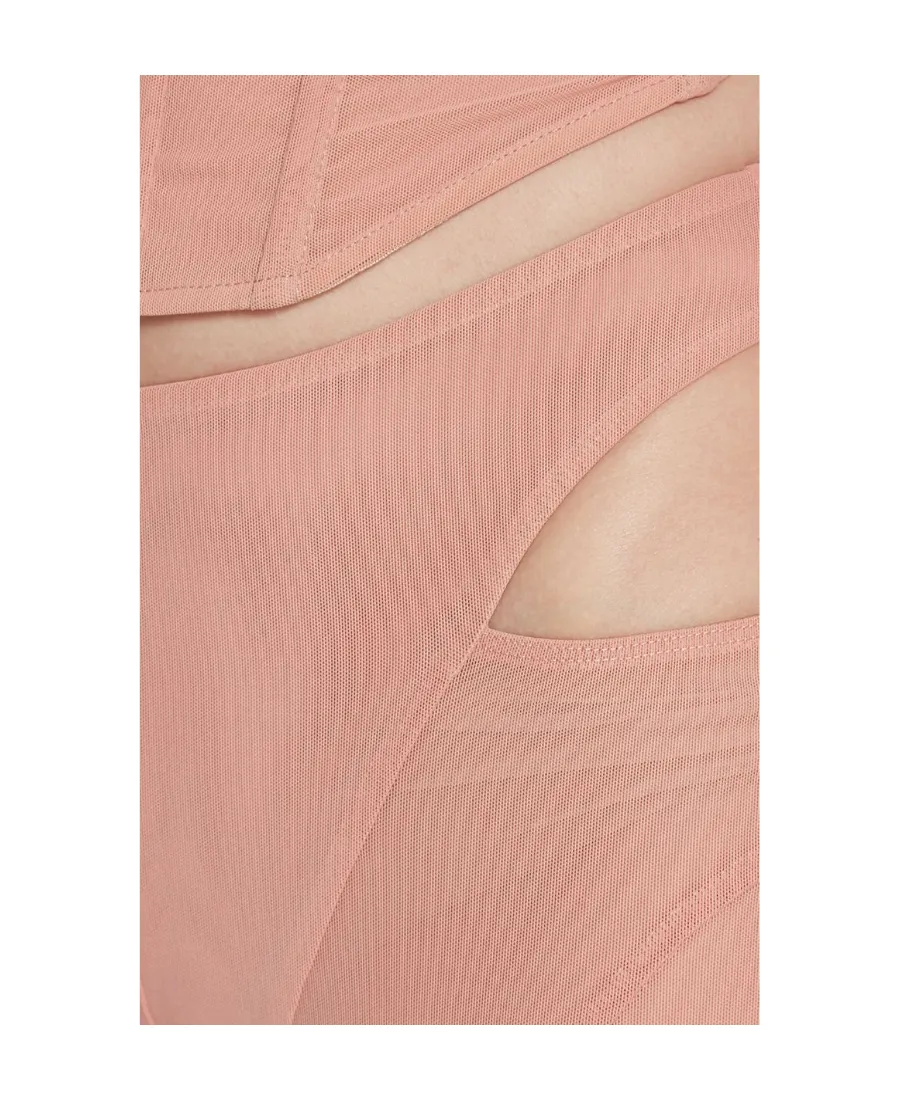 Corset-Style Cropped Top
