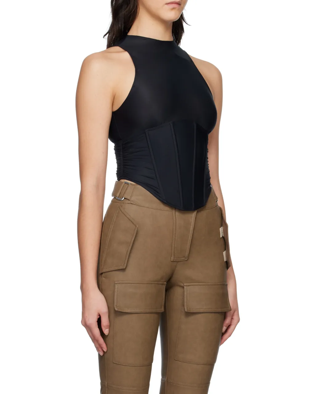 Ruched Corset Top