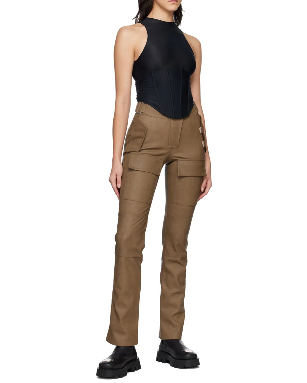 Ruched Corset Top