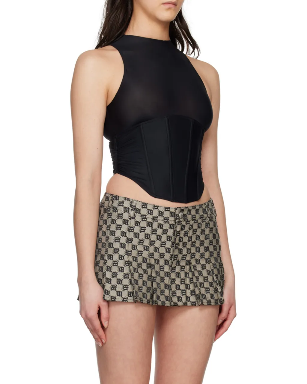 Ruched Corset Top