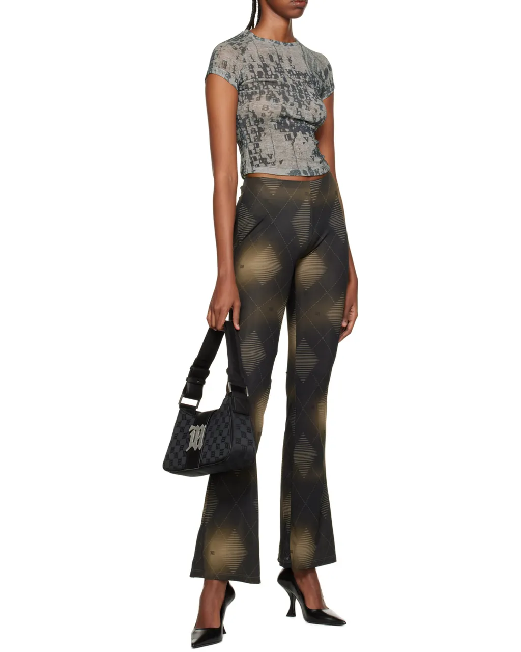 Logo Printed Casual Pants