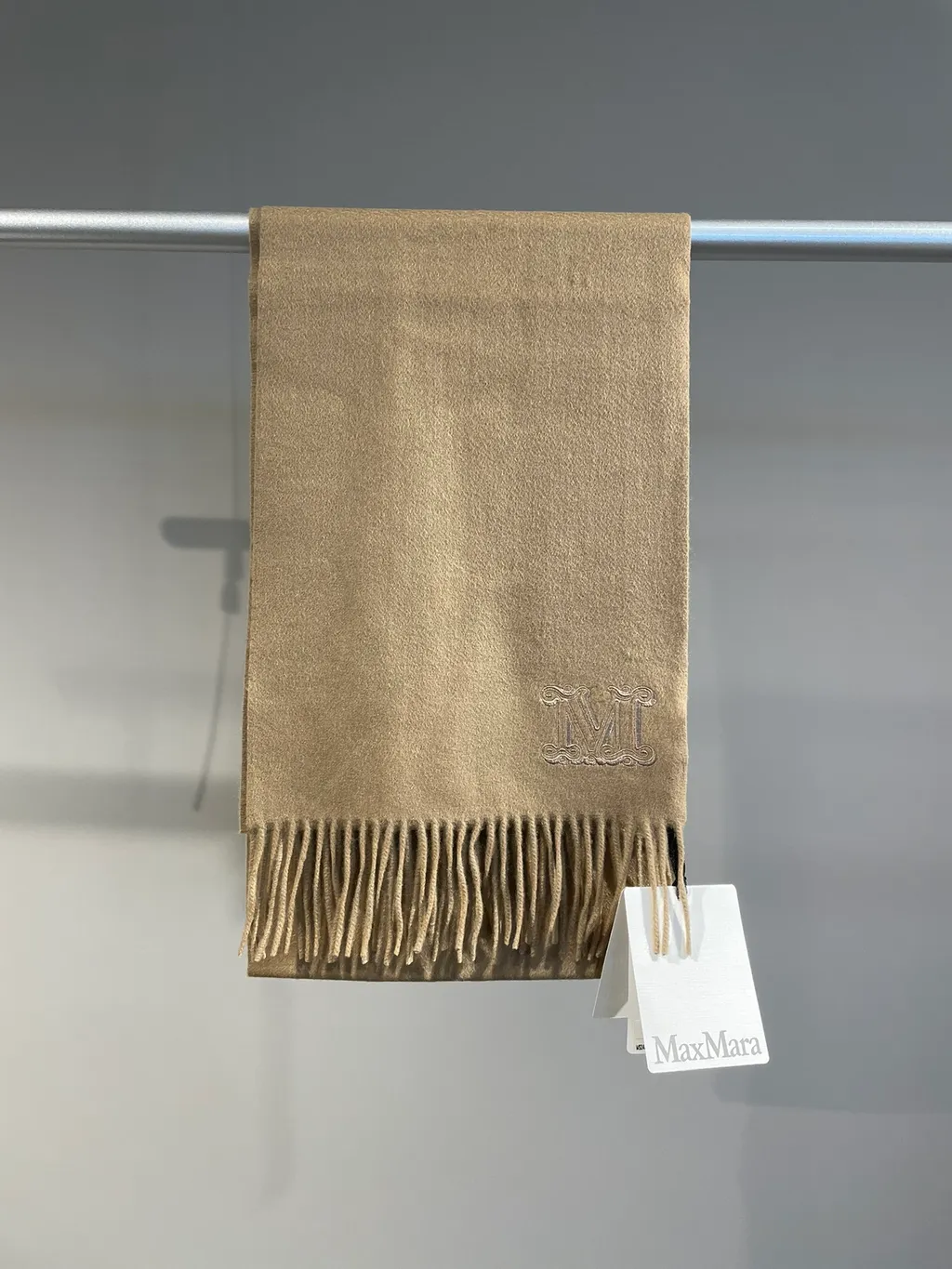 Logo Cashmere Scarf
