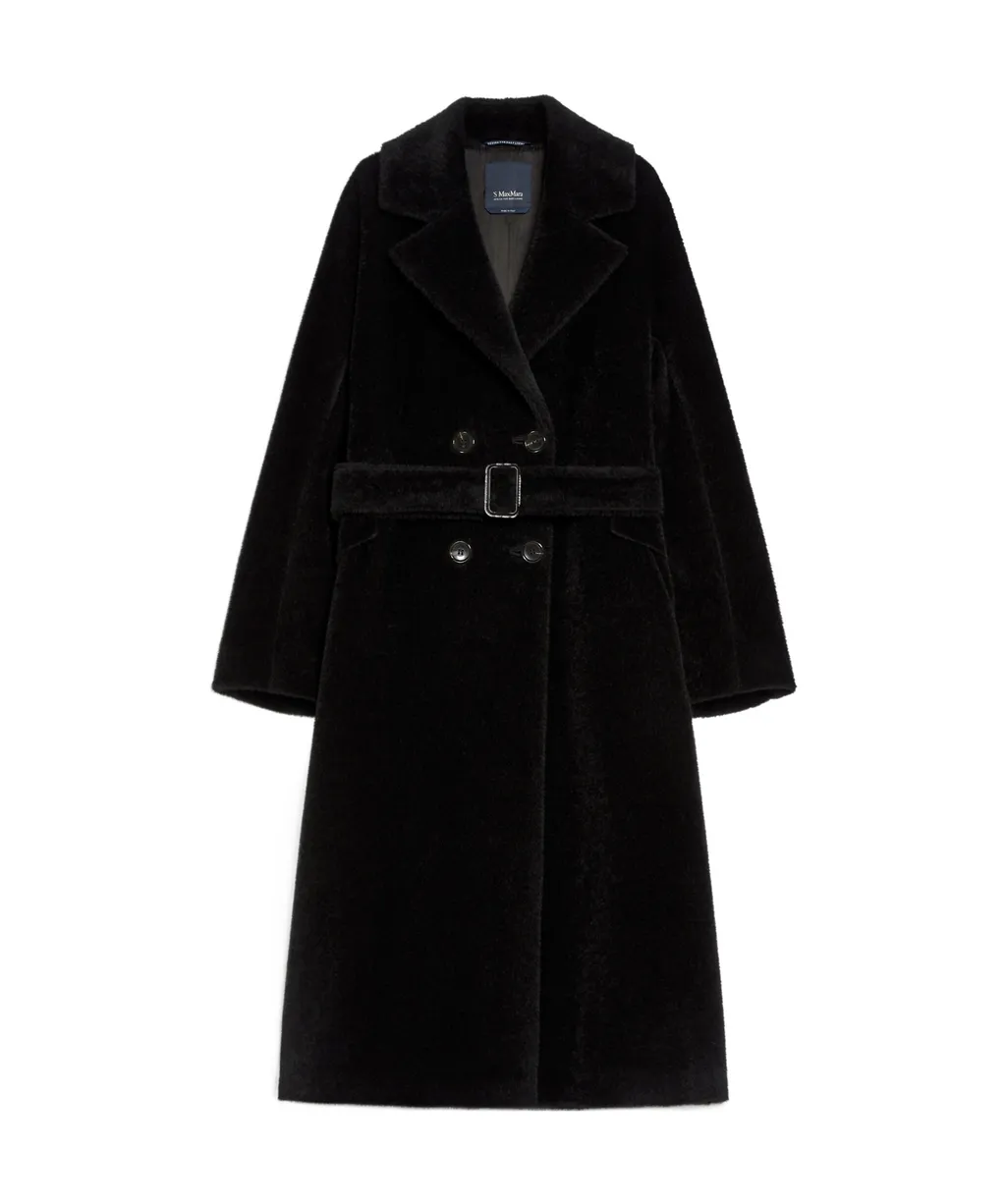 Double-Breasted Belted Coat
