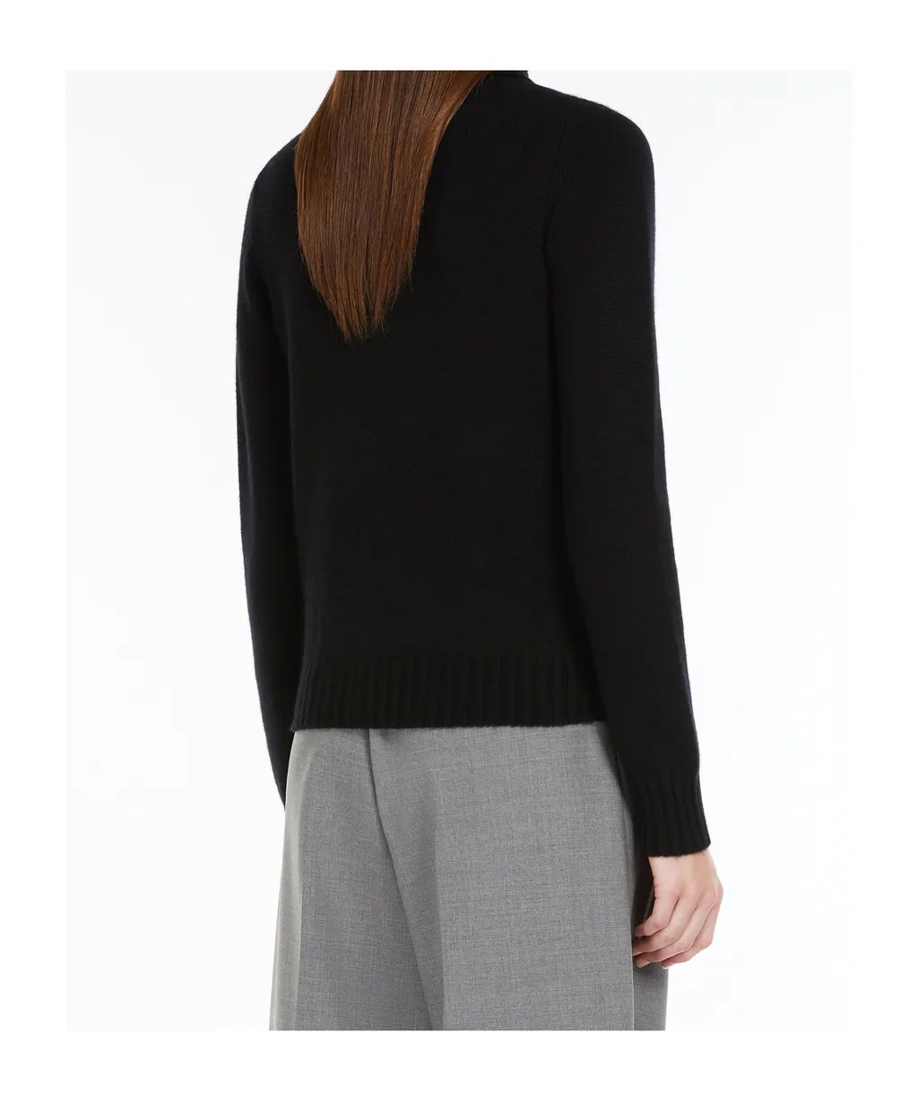 Semi-Zipper Cashmere Sweater
