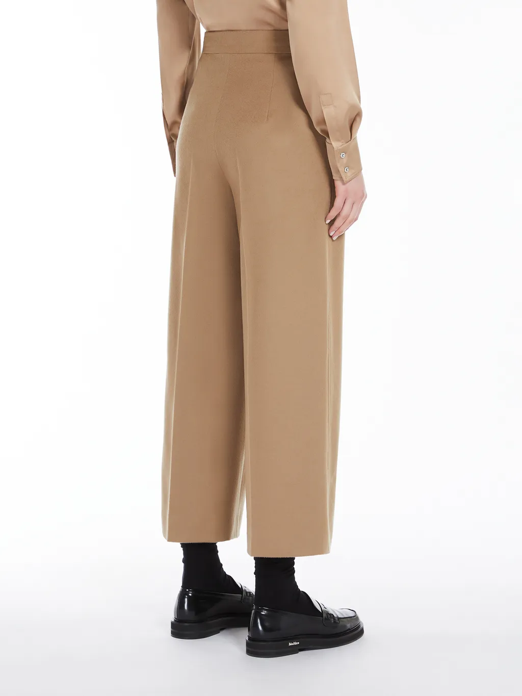 High Waist Wide Leg Trousers