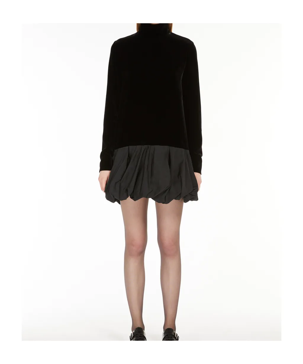 Pianoforte Osso Velvet Mini Dress