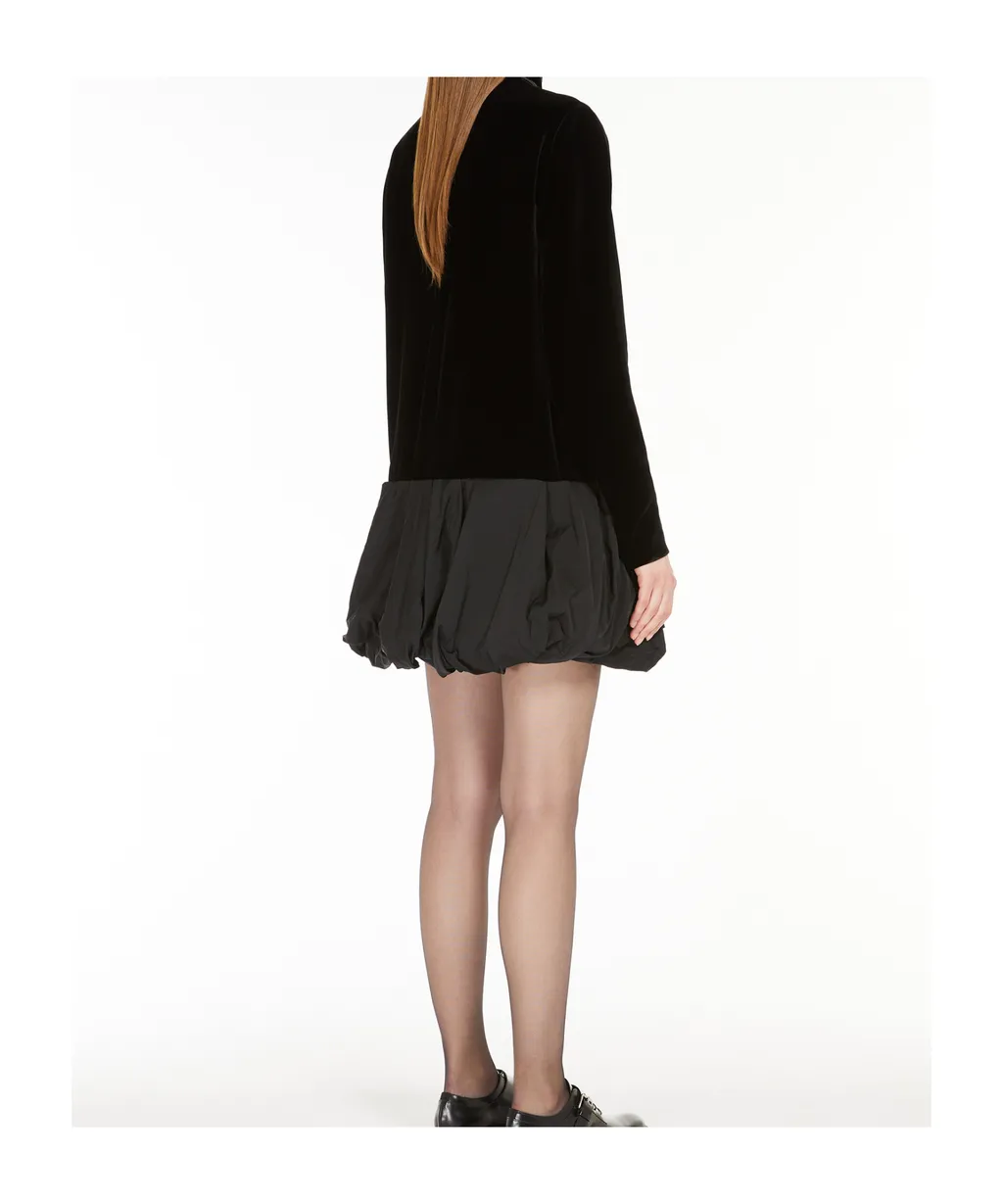 Pianoforte Osso Velvet Mini Dress