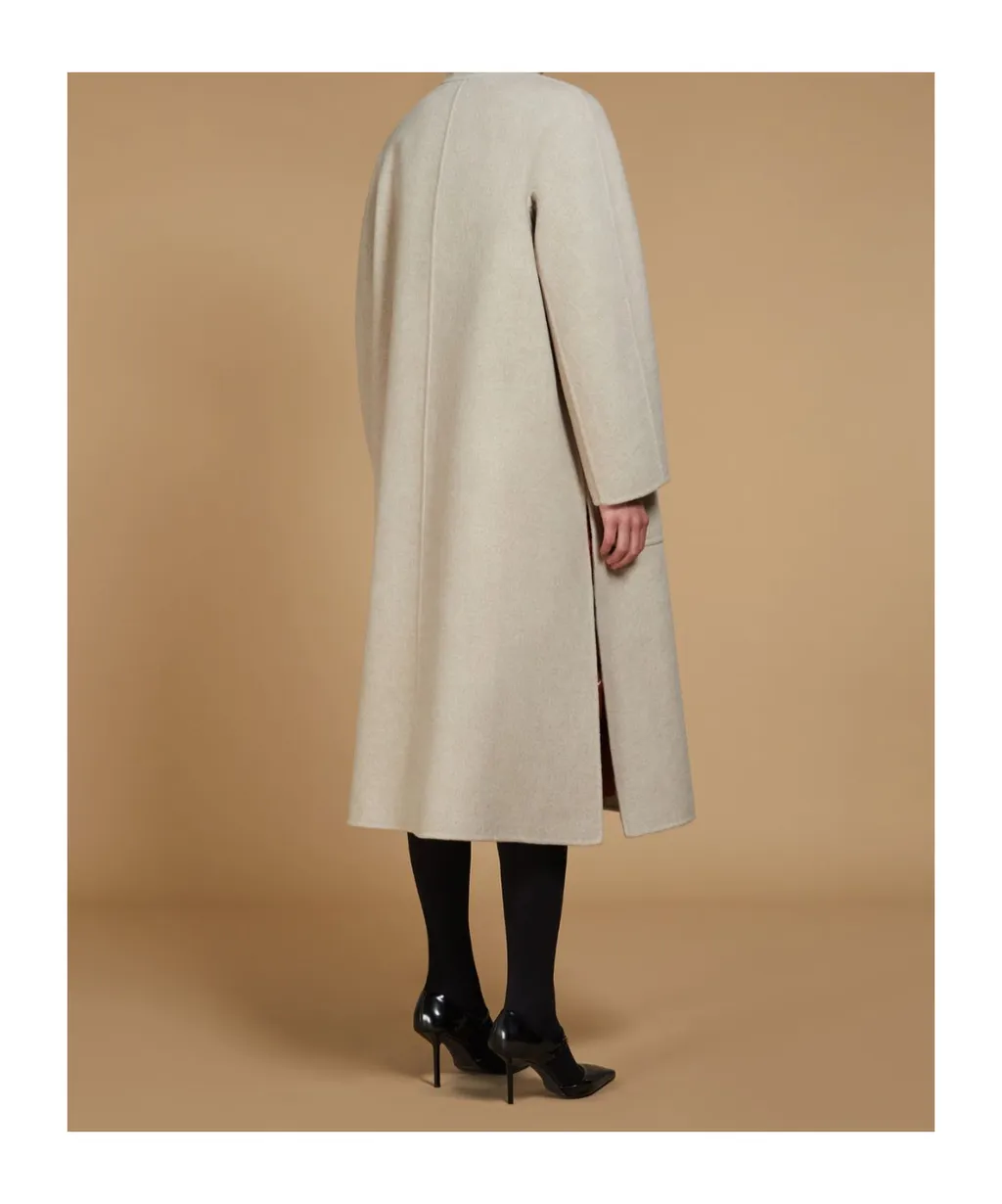 Atelier Crewneck Long-Sleeved Coat