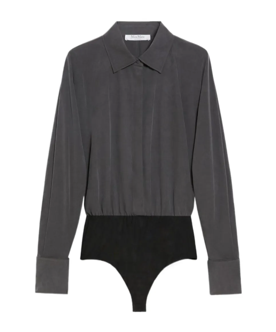 Tempo Buttoned Long-Sleeved Top