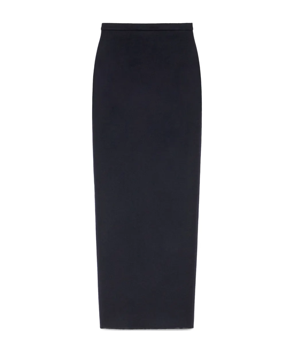High Waist Long Skirt