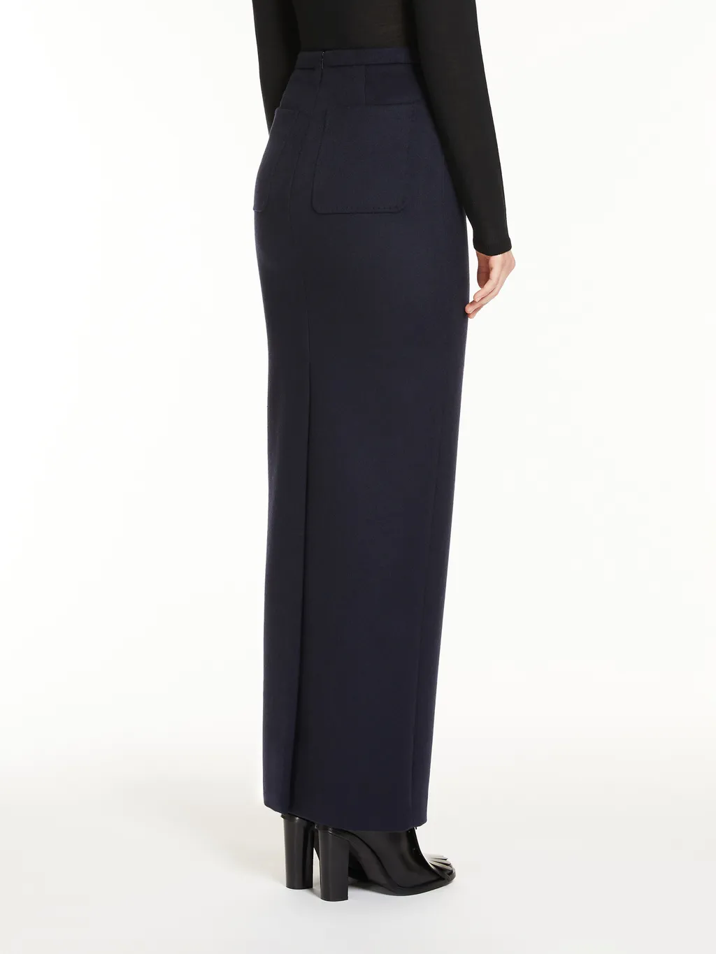 High Waist Long Skirt