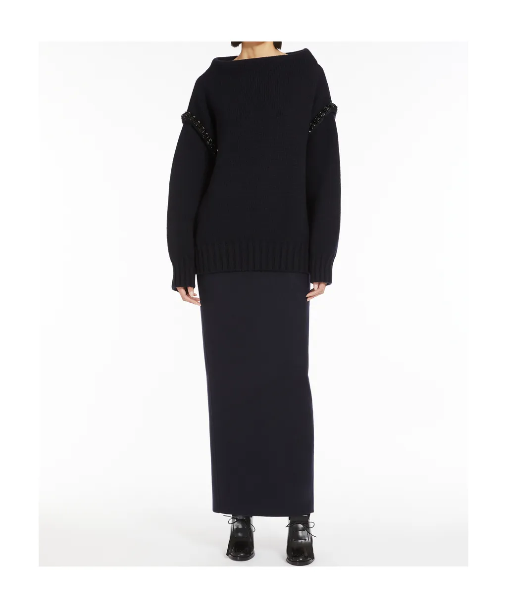 High Waist Long Skirt